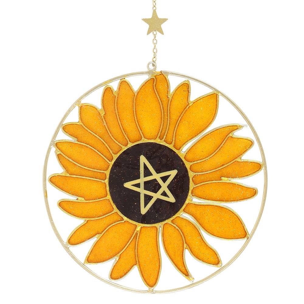 Summer Solstice Sunflower Suncatcher - Image 2