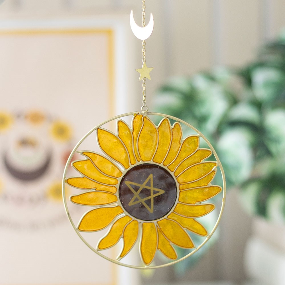 Summer Solstice Sunflower Suncatcher - Image 3