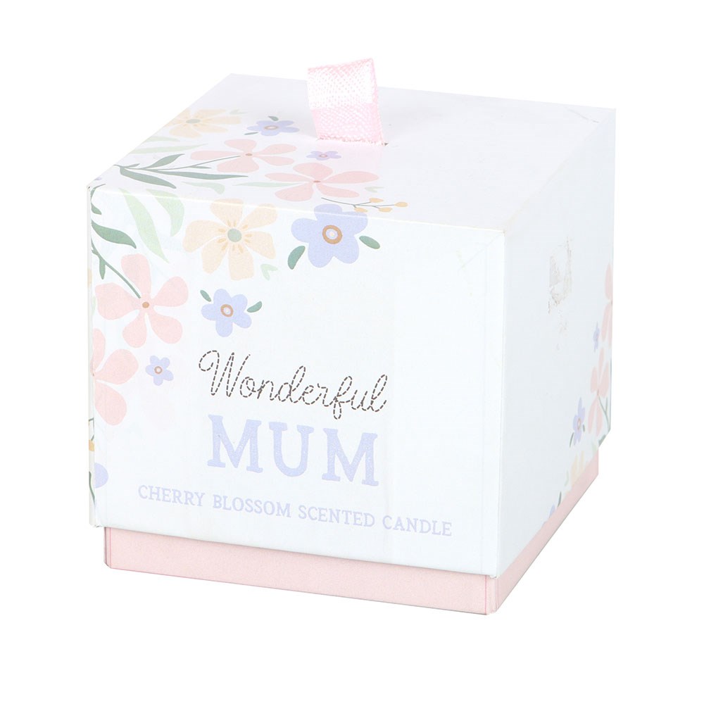 Wonderful Mum Cherry Blossom Candle - Image 3