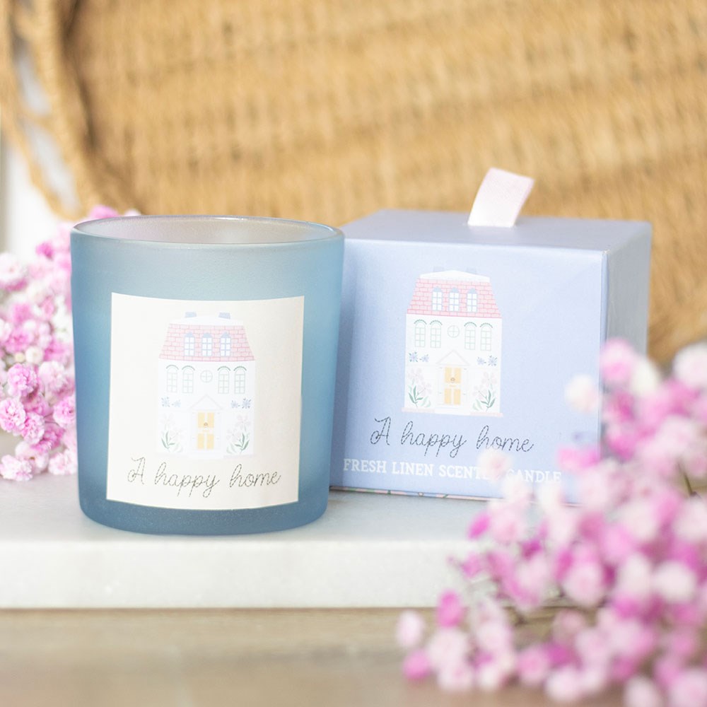 A Happy Home Fresh Linen Candle - Image 4