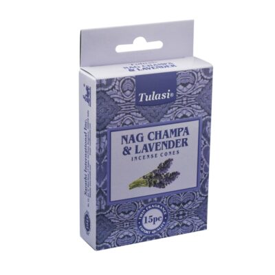 Tulasi Nag Champa & Lavender Cones Packet