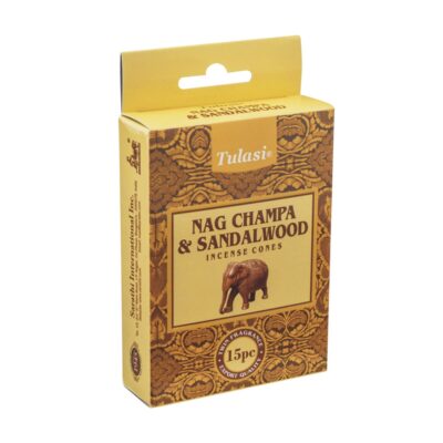 Tulasi Nag Champa & Sandalwood Cones Box