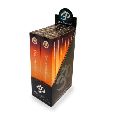 Om Amber Incense 15gm Box of 12 packets