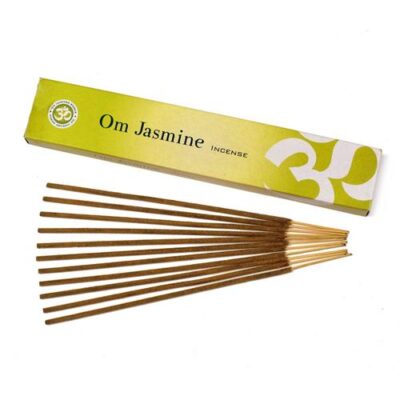 Om Jasmine Incense 15gm Box of 12 packets