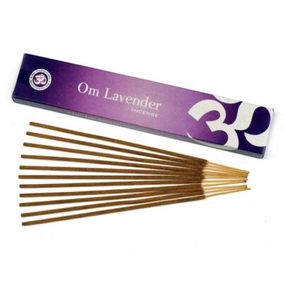 Om Lavender Incense 15gm Box of 12 packets