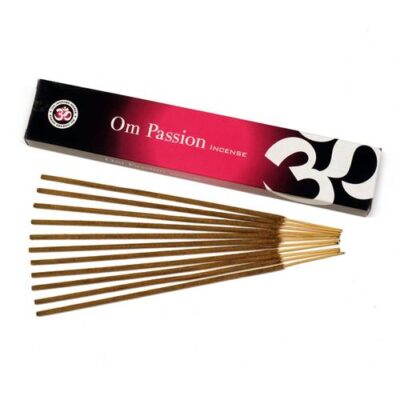 Om Passion Incense 15gm Box of 12 packets