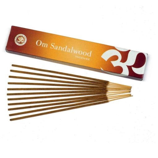 Om Sandalwood Incense 15gm Box of 12 packets