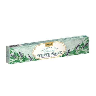 Tulasi Cleansing White Sage 15gm Incense Box