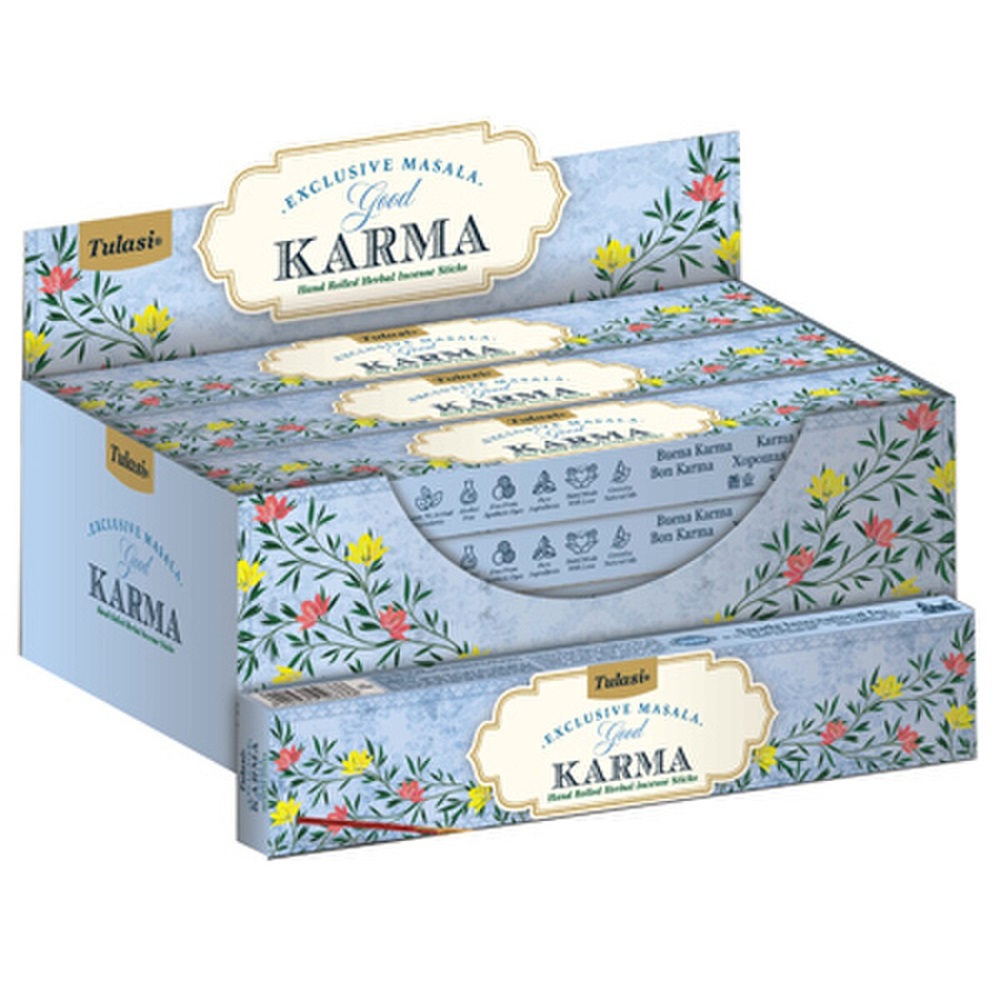 Tulasi Good Karma 15gm Incense Box
