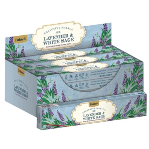 Tulasi Lavender & White Sage 15gm Incense Packet