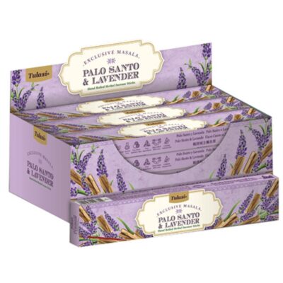 Tulasi Palo Santo & Lavender 15gm Incense Box