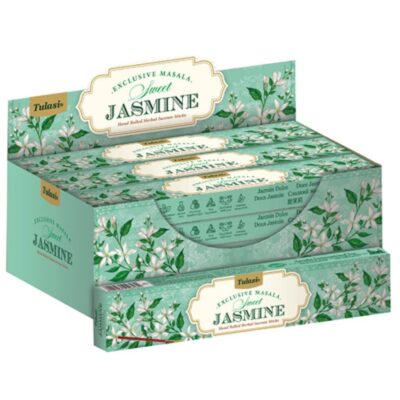 Tulasi Sweet Jasmine 15gm Incense Box
