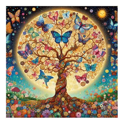 Tree Of Life Ceramic Trivet