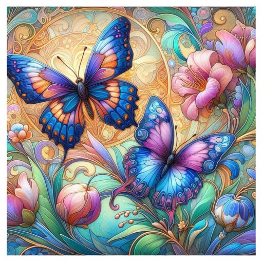 Butterfly Ceramic Trivet