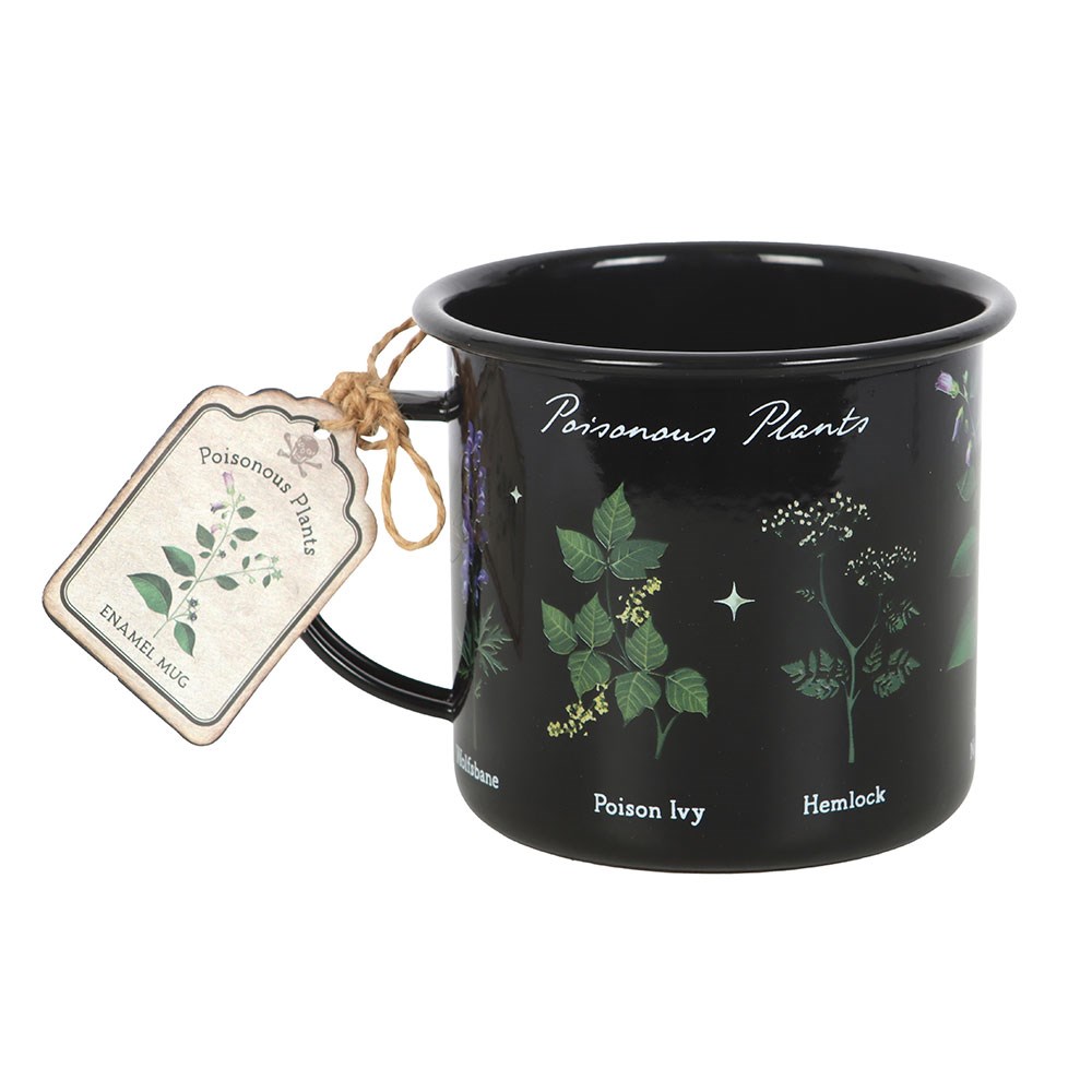 Poisonous Plants Enamel Style Mug - Image 2
