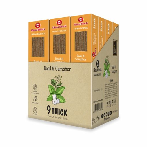 Blunt Black Basil & Camphor Incense Packet