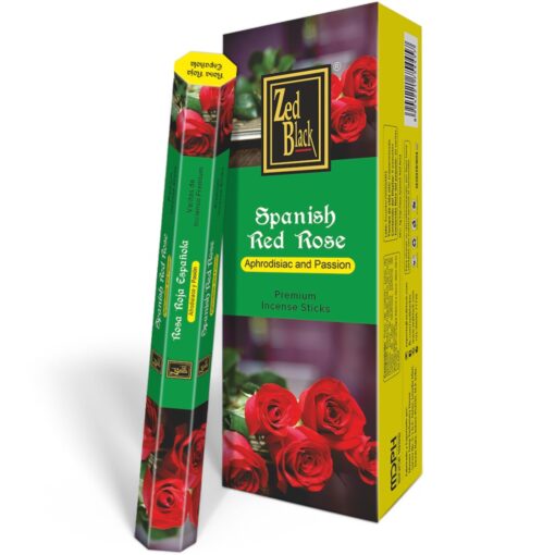 Zed Black Spanish Red Rose 20gm Box of 6