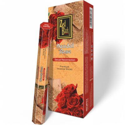 Zed Black Sandal Rose 20gm Box of 6