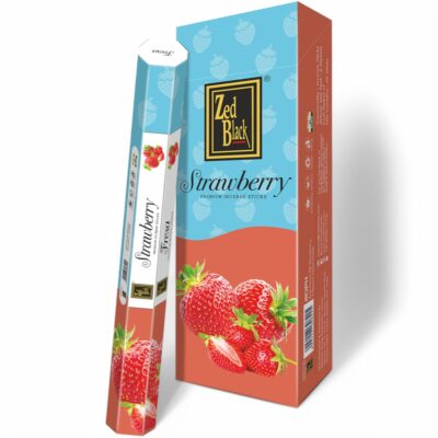 Zed Black Strawberry 20gm Box of 6