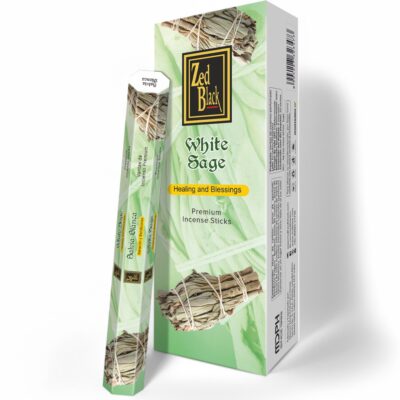 Zed Black White Sage 20gm Box of 6