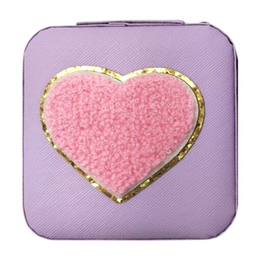 Heart Lavender Jewellery Box