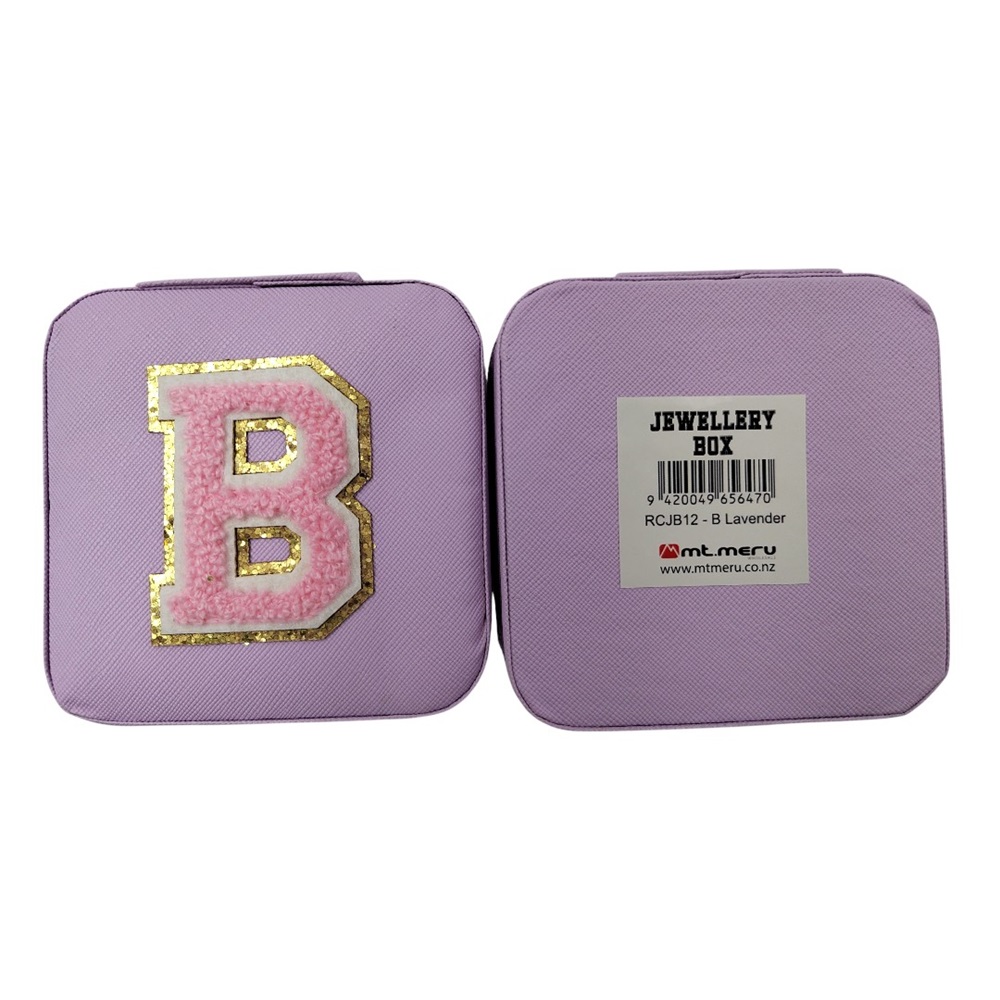 B Lavender Jewellery Box - Image 2