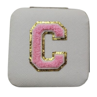 C White Jewellery Box
