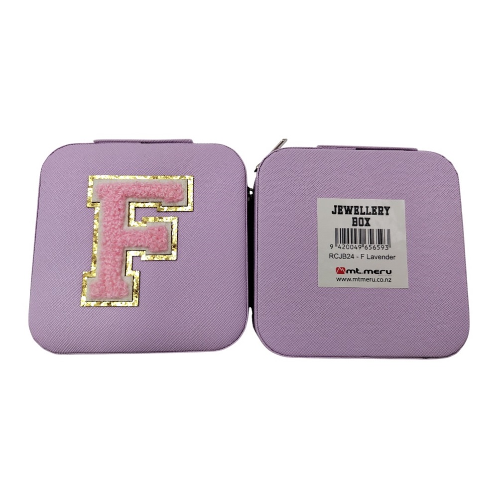 F Lavender Jewellery Box - Image 2