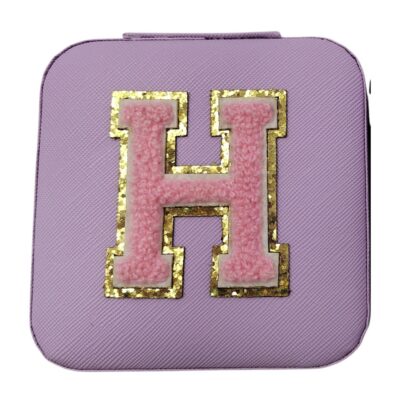 H Lavender Jewellery Box