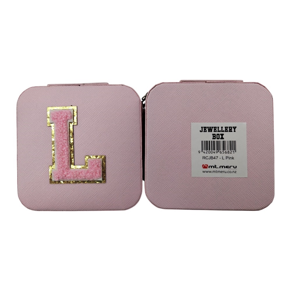 L Pink Jewellery Box - Image 2