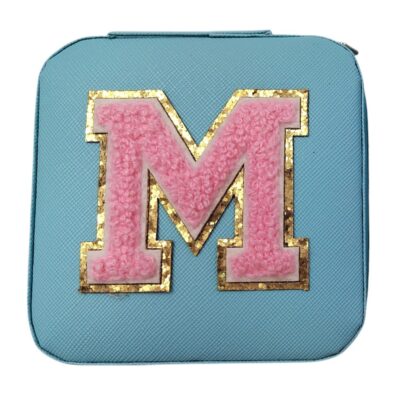 M Blue Jewellery Box