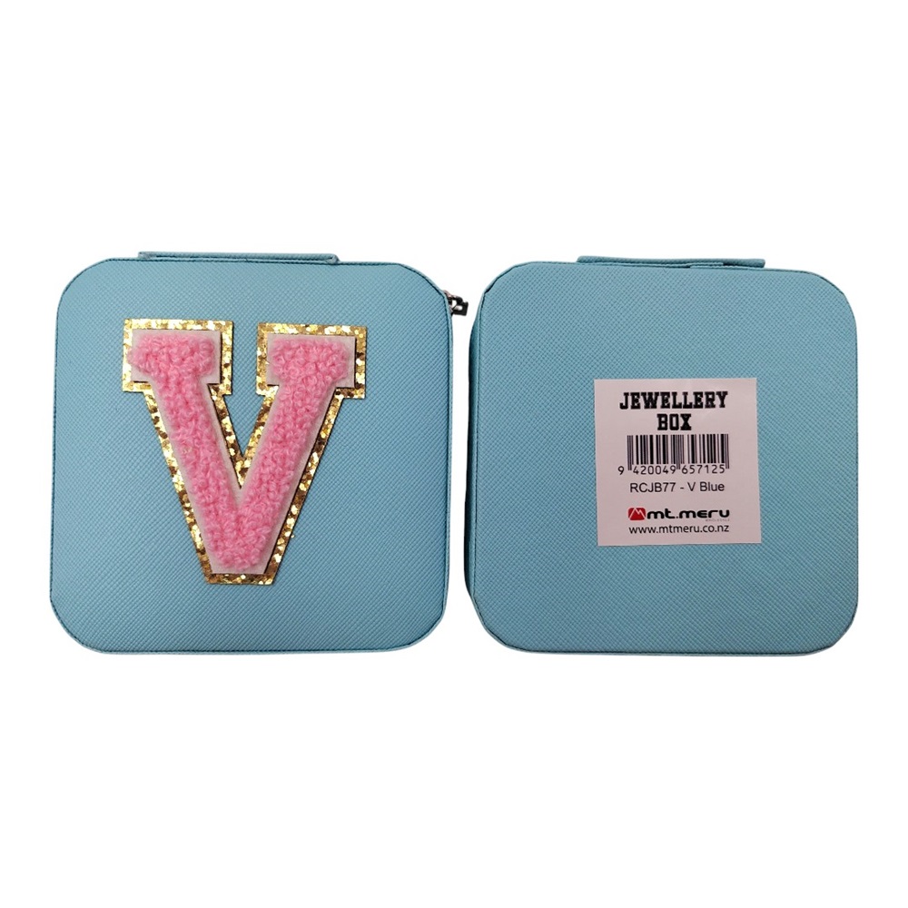 V Blue Jewellery Box - Image 2