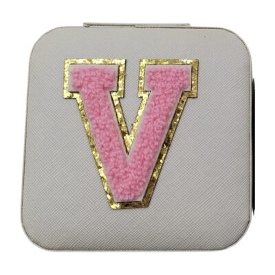 V White Jewellery Box