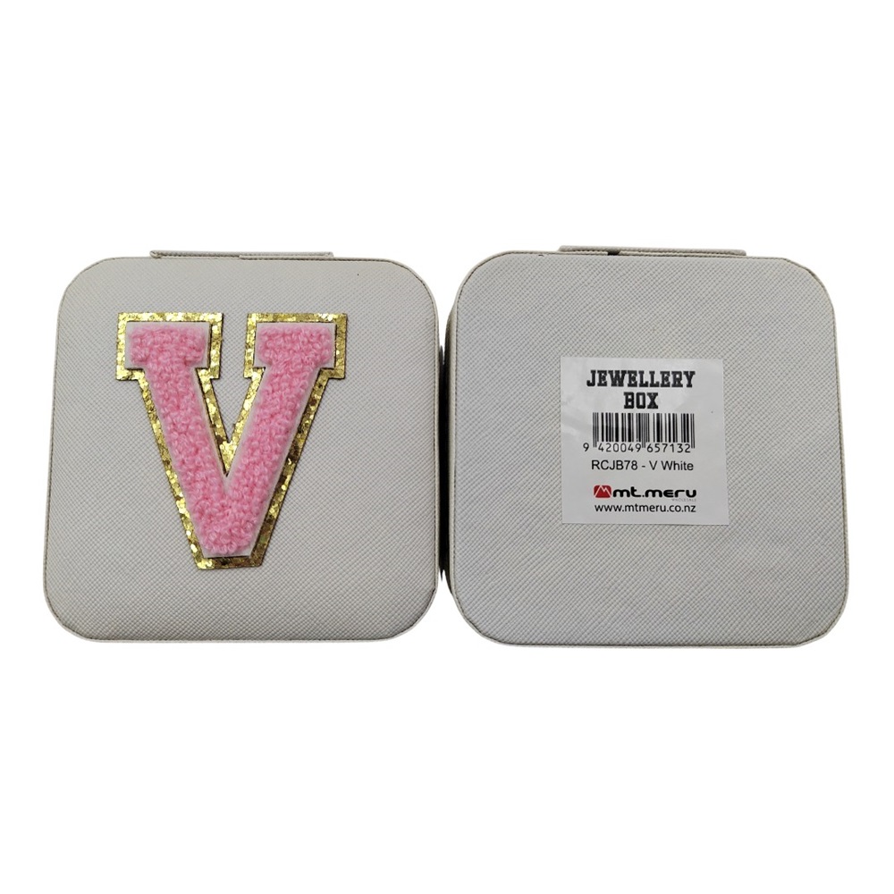 V White Jewellery Box - Image 2