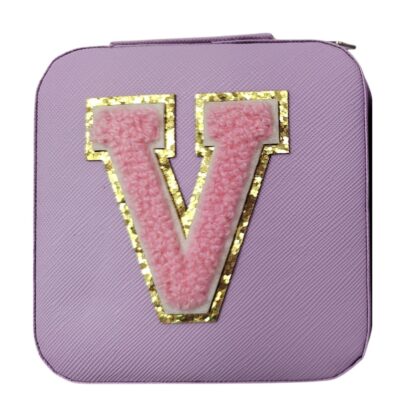 V Lavender Jewellery Box