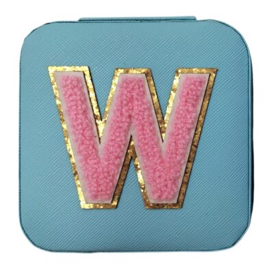W Blue Jewellery Box