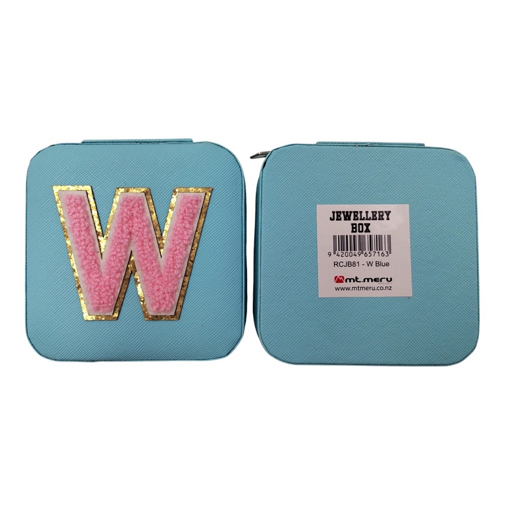 W Blue Jewellery Box - Image 2