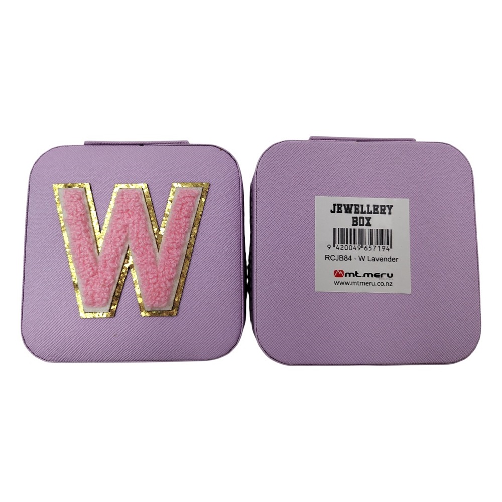 W Lavender Jewellery Box - Image 2