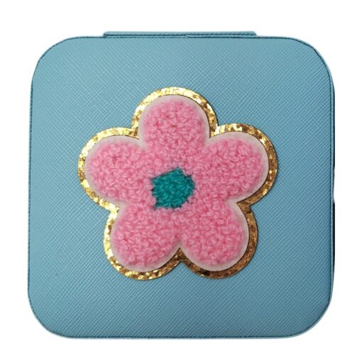 Flower Blue Jewellery Box