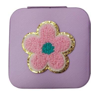Flower Lavender Jewellery Box