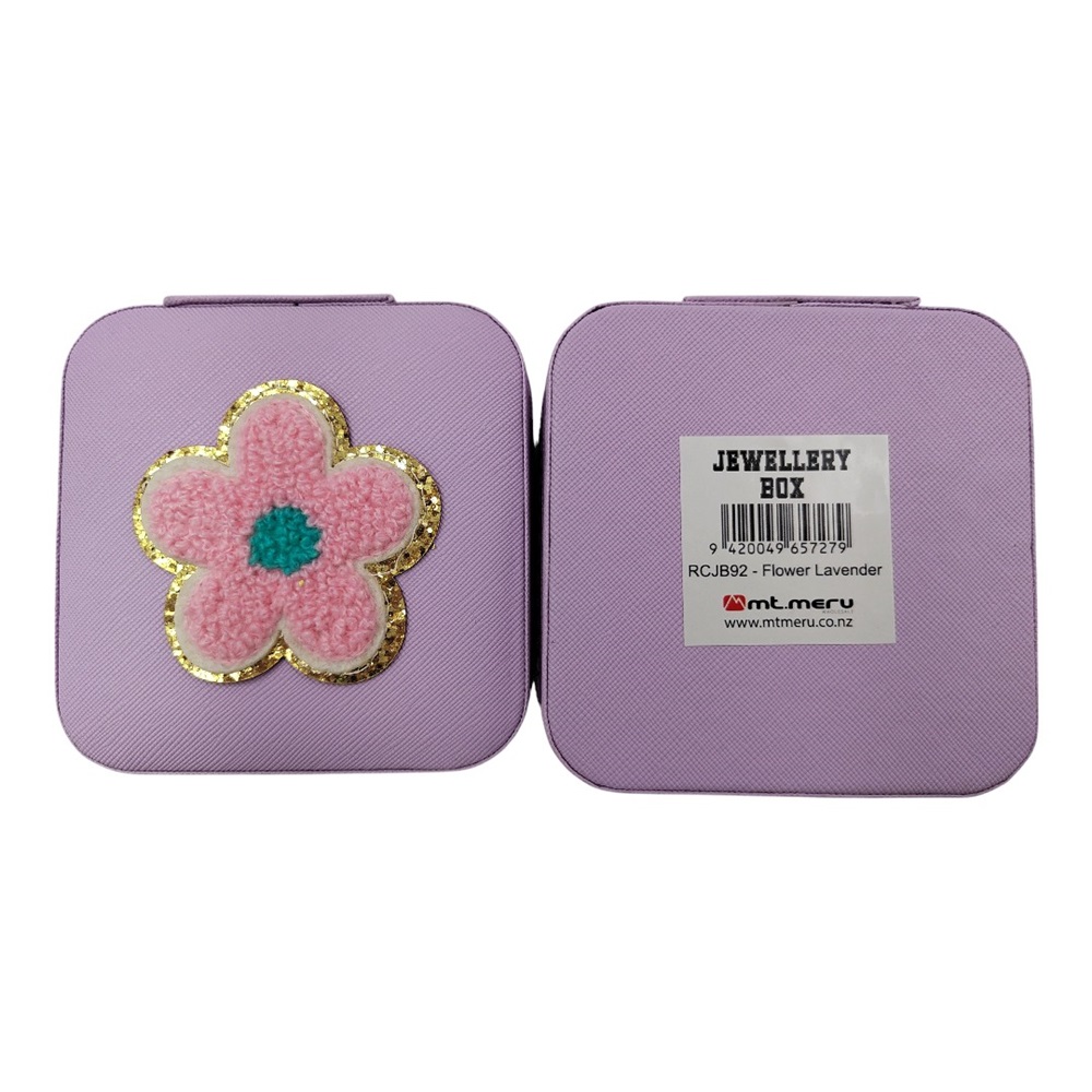 Flower Lavender Jewellery Box - Image 2