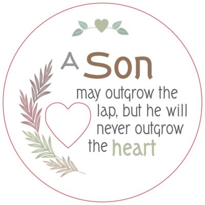 Son Piece of My Heart Magnet