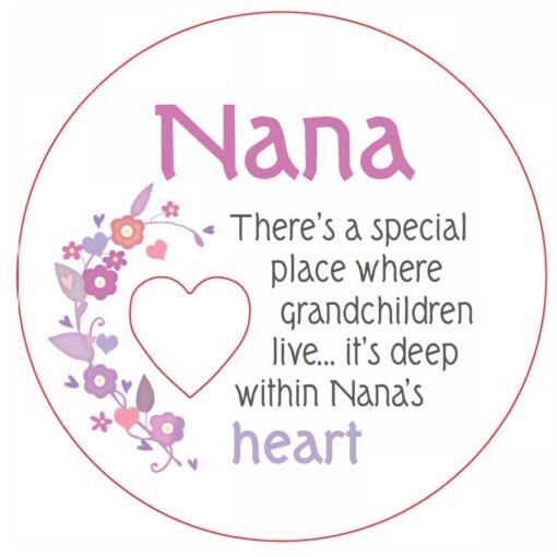 Nana Piece of My Heart Magnet