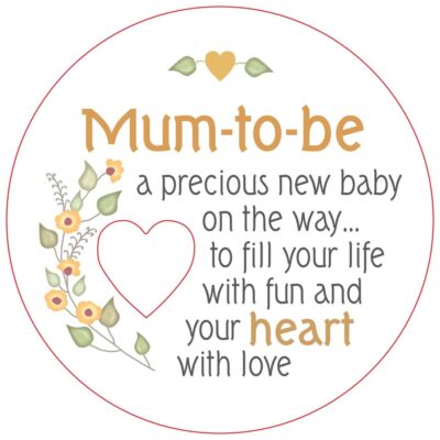 Mum To Be Piece of My Heart Magnet