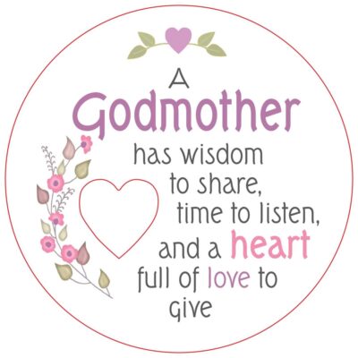 Godmother Piece of My Heart Magnet