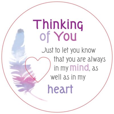 Thinking Of You Piece of My Heart Magnet