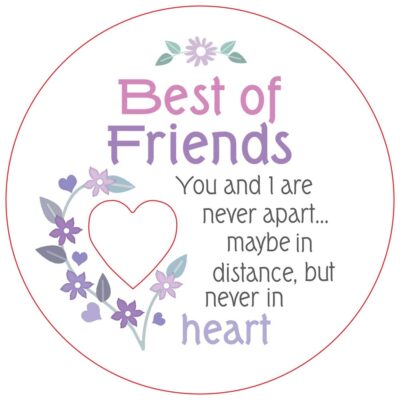 Best Of Friends Piece of My Heart Magnet