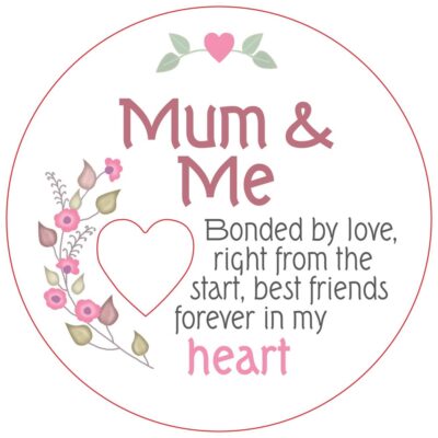 Mum and Me Piece of My Heart Magnet