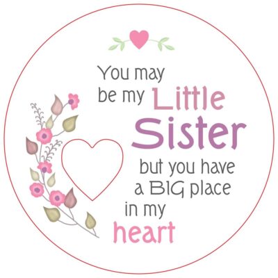 Little Sister Piece of My Heart Magnet