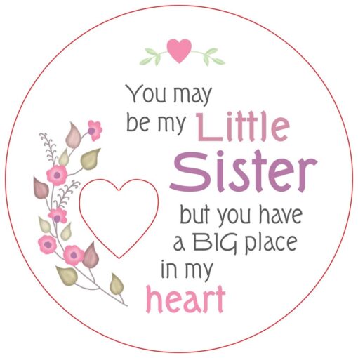 Little Sister Piece of My Heart Magnet